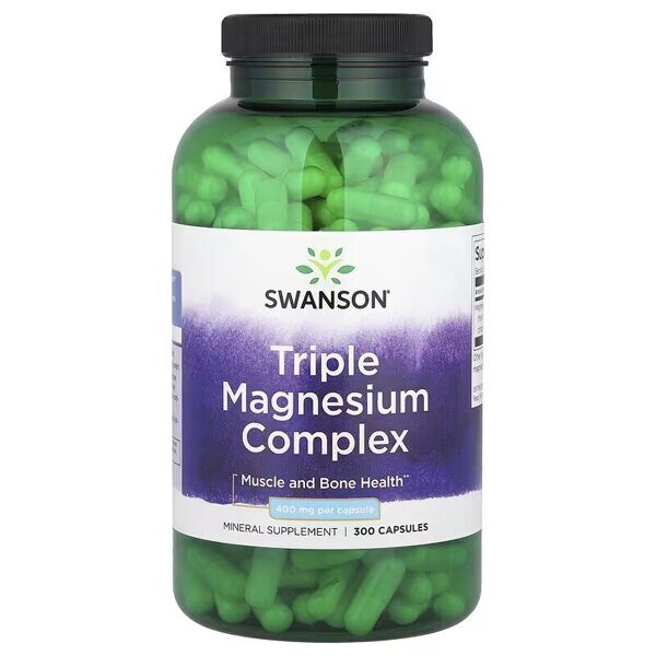 Triple Magnesium Complex 400 mg 300 capsules