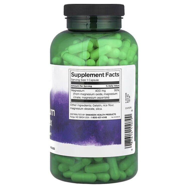 Triple Magnesium Complex 400 mg 300 capsules