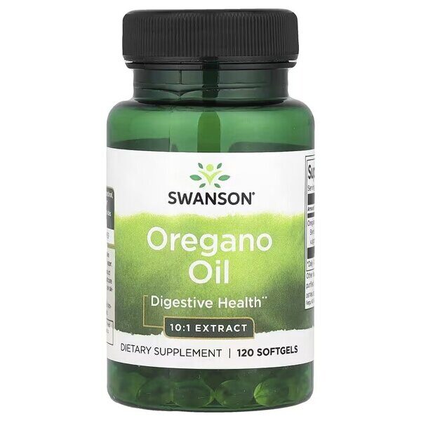 Oregano Oil 10:1 Extract 120 Softgels