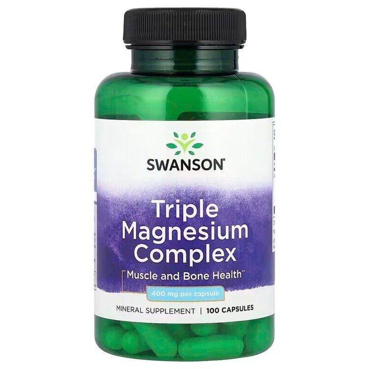 Triple Magnesium Complex 400 mg 100 capsules